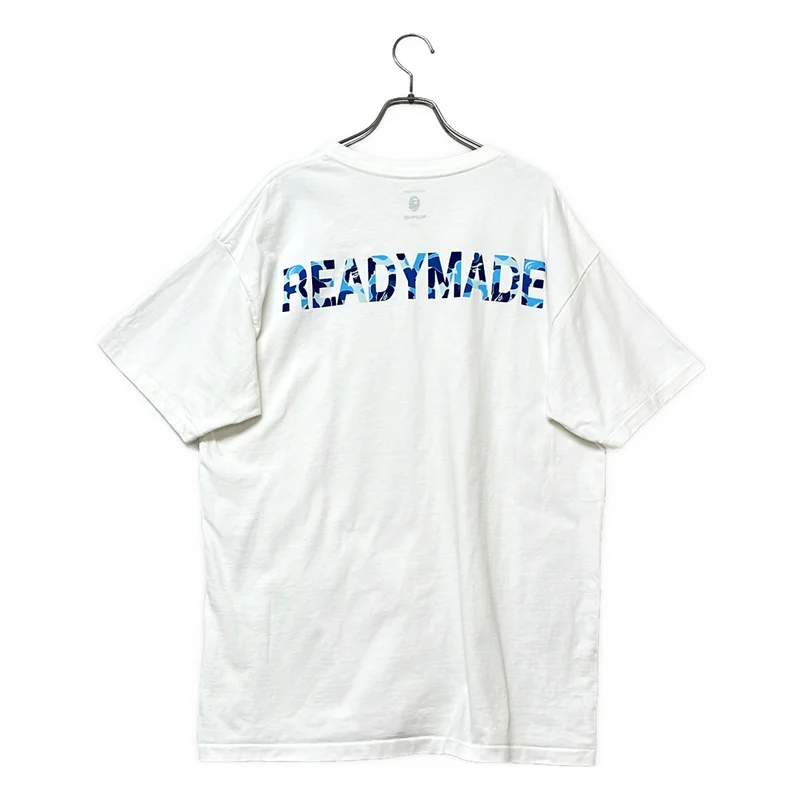 A BATHING APE / アベイシングエイプ | ×READY MADE / ロゴ プリント Tシャツ | L | メンズ