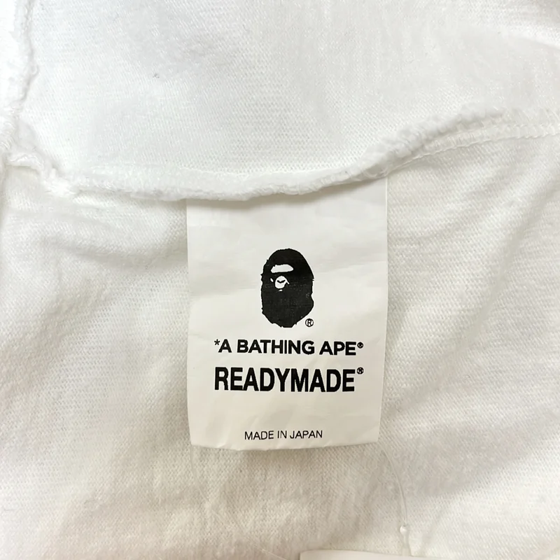 A BATHING APE / アベイシングエイプ | ×READY MADE / ロゴ プリント Tシャツ | L | メンズ