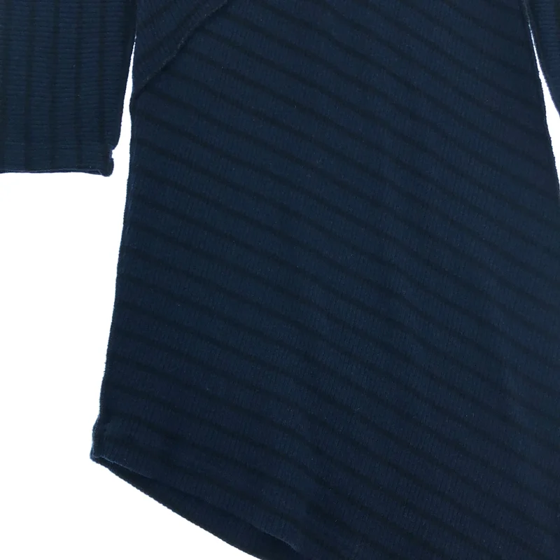 MM6 Maison Margiela / エムエムシックスメゾンマルジェラ | 2019AW | Stripes Wool Long Sleeves Medium Dresses / ウール ストライプ ニットワンピース | S | レディース