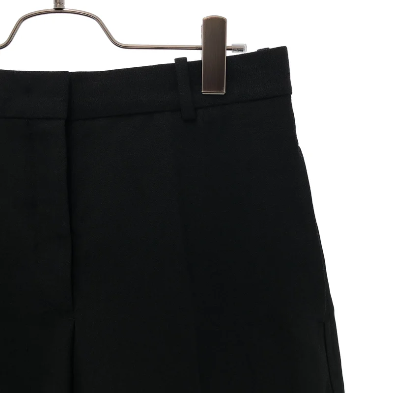 JIL SANDER / ジルサンダー | 2025AW | 73 Trouser Short シルク混  ハーフパンツ | 32 | レディース