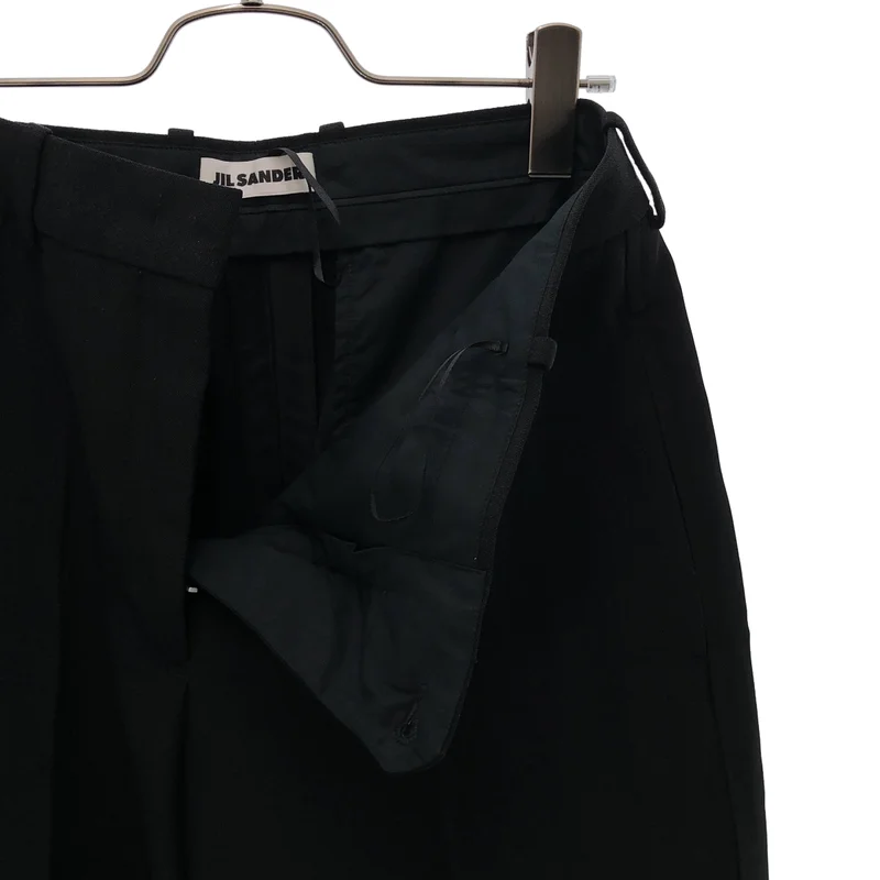 JIL SANDER / ジルサンダー | 2025AW | 73 Trouser Short シルク混  ハーフパンツ | 32 | レディース