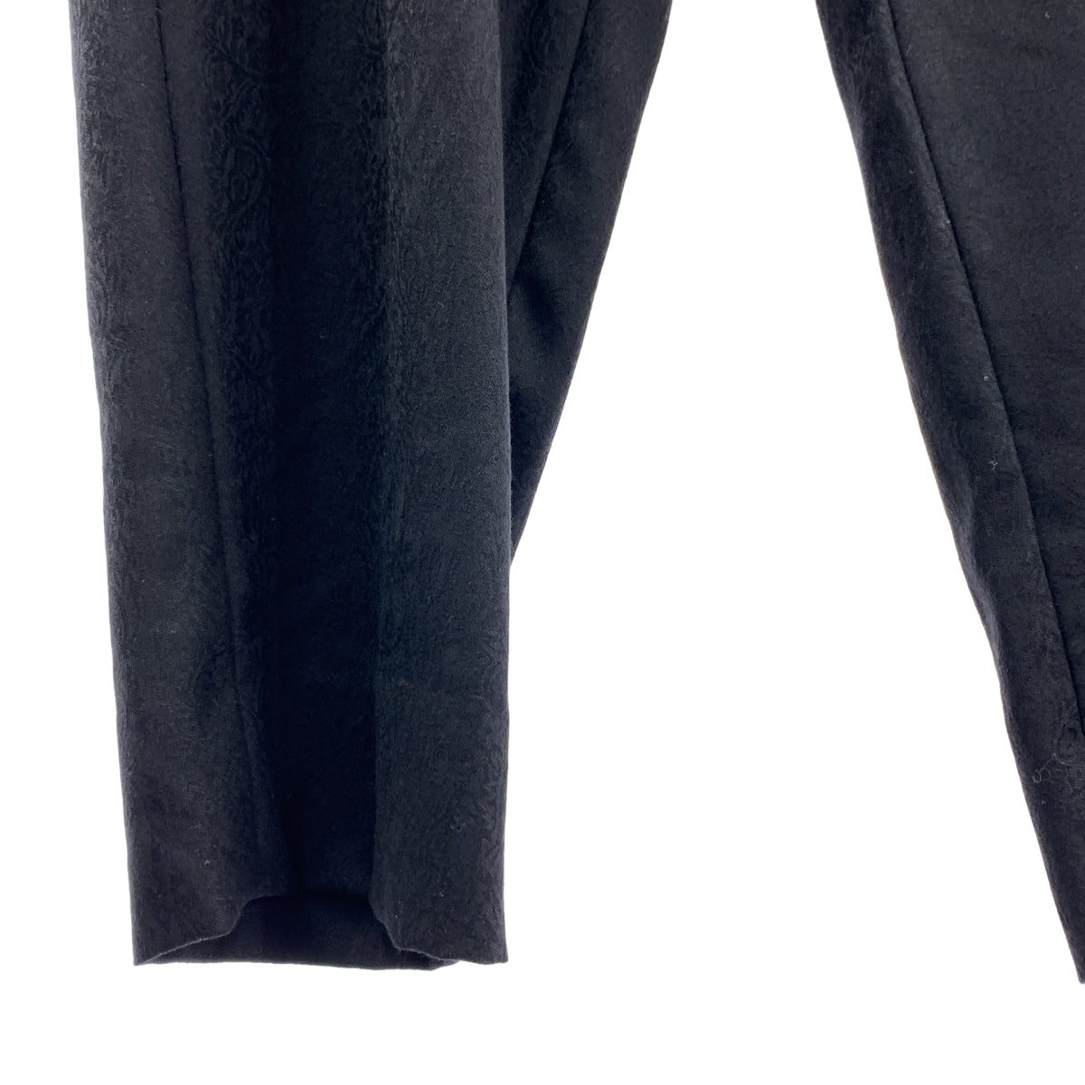 COMME des GARCONS HOMME DEUX / コムデギャルソンオムドゥ | 2024AW | ジャガード テーパードスラックス | S | ブラック | メンズ COMME des GARCONS HOMME DEUX / コムデギャルソンオムドゥ | 2024AW