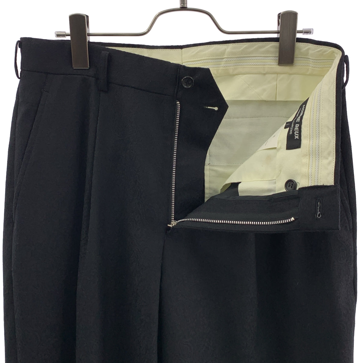 COMME des GARCONS HOMME DEUX / 코무데갤송옴드 | 2024AW | 자가드