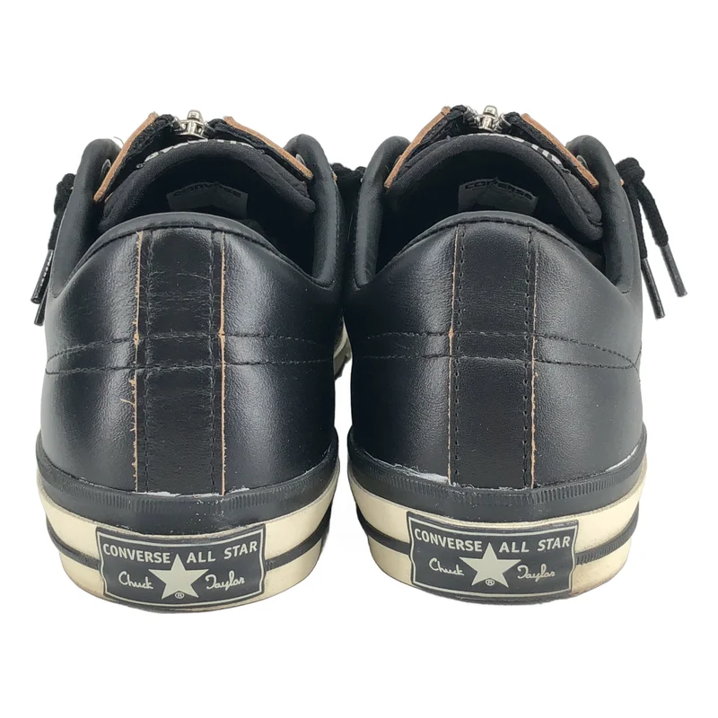 SCHOTT / ショット | × CONVERSE / ONE STAR Z / ワンスター レザー フロントジップ ローカットスニーカー | 29 | メンズ