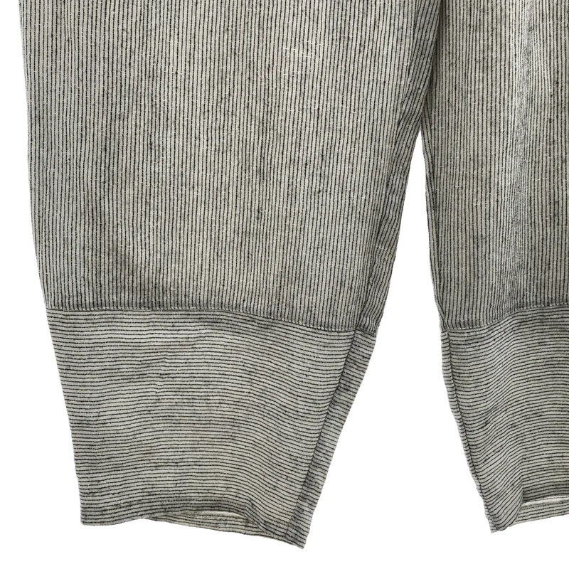 SOIL / ソイル | WOOL/LINEN STRIPE EASY PANTS パンツ | 2 | レディース