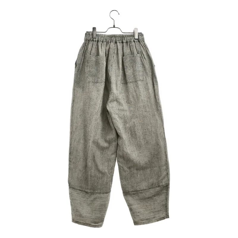SOIL / ソイル | WOOL/LINEN STRIPE EASY PANTS パンツ | 2 | レディース