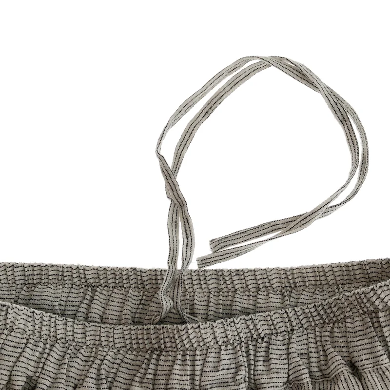 SOIL / ソイル | WOOL/LINEN STRIPE EASY PANTS パンツ | 2 | レディース