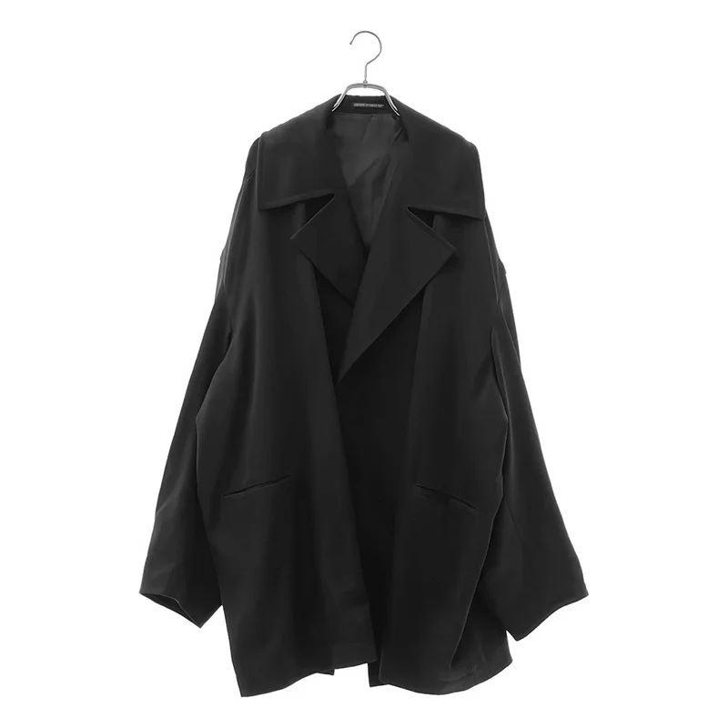 Yohji Yamamoto FEMME / ヨウジヤマモトファム | 2025AW | W/TUXEDO BACK HEM DESIGN コート | 2 | レディース