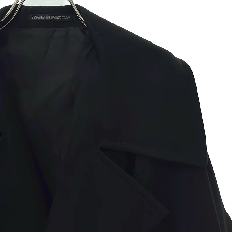 Yohji Yamamoto FEMME / ヨウジヤマモトファム | 2025AW | W/TUXEDO BACK HEM DESIGN コート | 2 | レディース