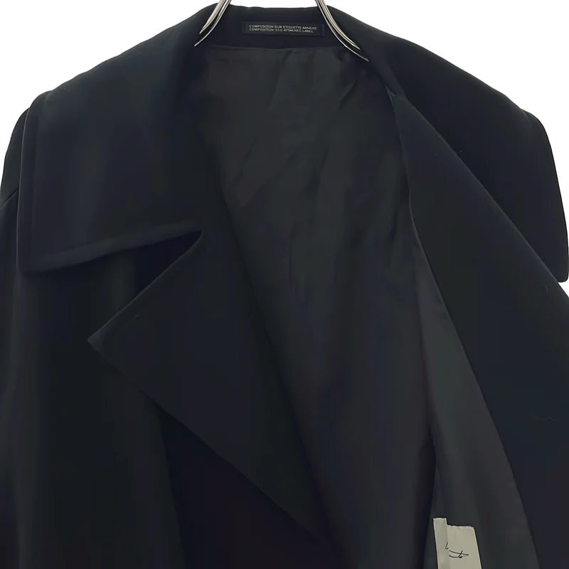 Yohji Yamamoto FEMME / ヨウジヤマモトファム | 2025AW | W/TUXEDO BACK HEM DESIGN コート | 2 | レディース