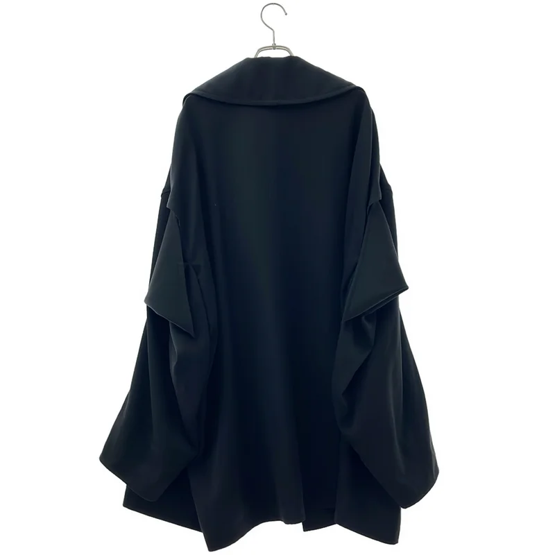 Yohji Yamamoto FEMME / ヨウジヤマモトファム | 2025AW | W/TUXEDO BACK HEM DESIGN コート | 2 | レディース