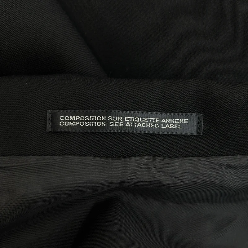 Yohji Yamamoto FEMME / ヨウジヤマモトファム | 2025AW | W/TUXEDO BACK HEM DESIGN コート | 2 | レディース