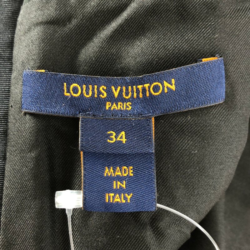 Louis Vuitton / ルイヴィトン | 2021AW | ミックスツイード スケーター ベルテッド ドレスワンピース | 34 | レディース