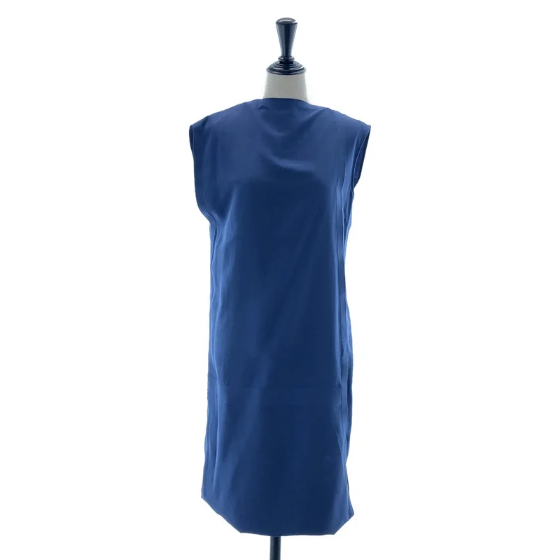 Maison Martin Margiela / メゾンマルタンマルジェラ | 2011SS | アシンメトリー スリット ノースリーブ ロングワンピース | 40 | レディース