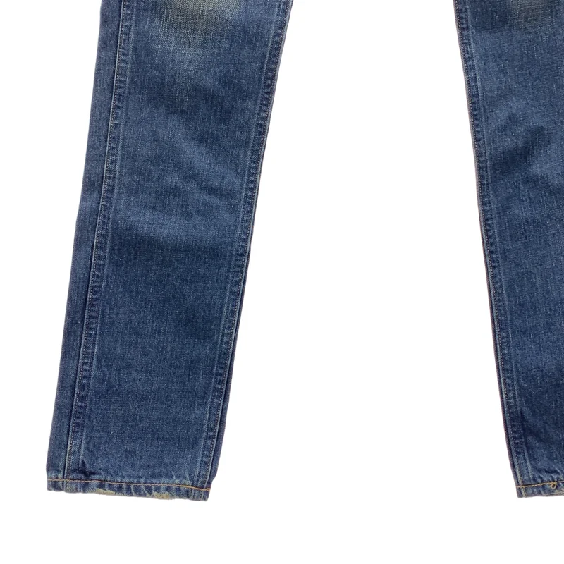 Levi's / リーバイス | 606 ロゴレザーパッチ デニムパンツ | 27 | レディース