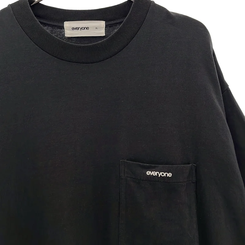 everyone / エブリワン | Pocket Tee Shirt ロゴプリントポケットTシャツ | XL | メンズ