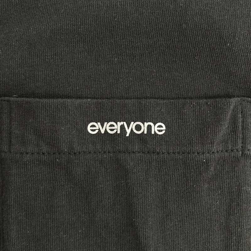 everyone / エブリワン | Pocket Tee Shirt ロゴプリントポケットTシャツ | XL | メンズ