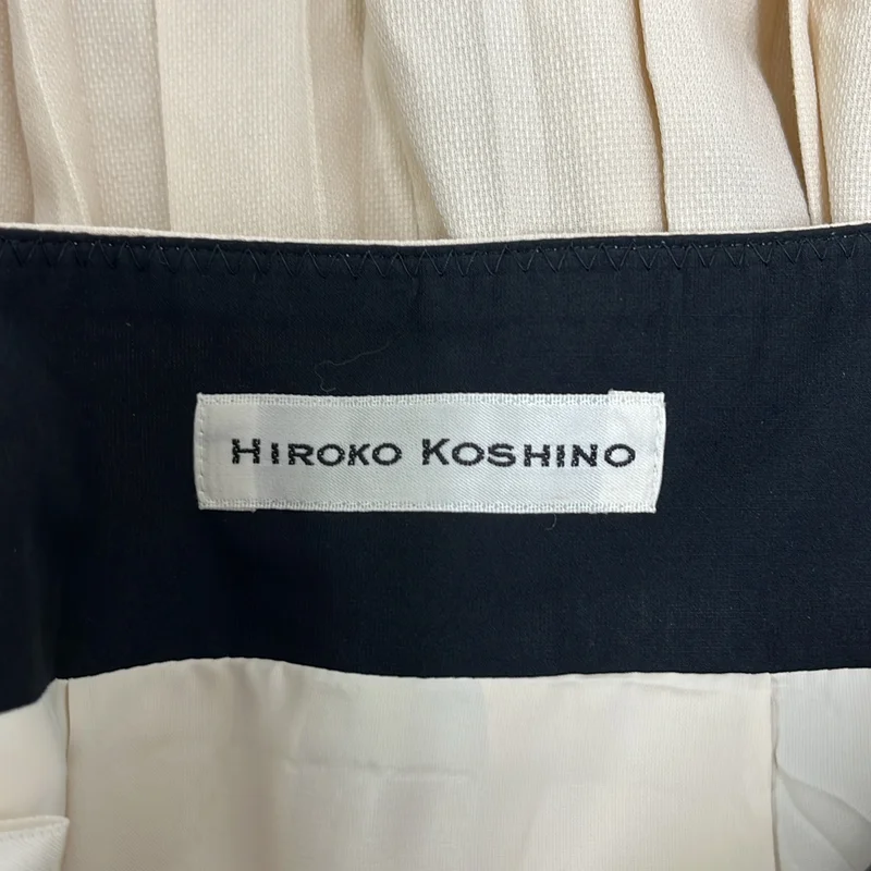 HIROKO KOSHINO / ヒロココシノ | プリーツ ボリューム スカート / インナー付き |