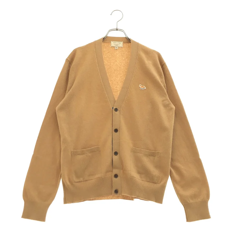MAISON KITSUNE / メゾンキツネ | カシミヤ フォックスパッチ ナイロン