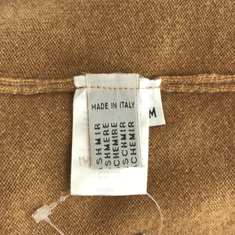 MAISON KITSUNE / メゾンキツネ | カシミヤ フォックスパッチ ナイロンテープ ニットカーディガン | M | メンズ