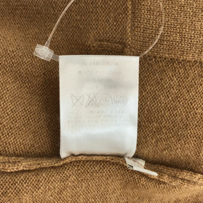 MAISON KITSUNE / メゾンキツネ | カシミヤ フォックスパッチ ナイロンテープ ニットカーディガン | M | メンズ