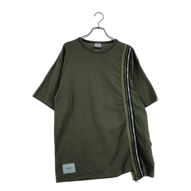 WTAPS / ダブルタップス | × Richardson BIZZ SS／COTTON．RICHARDSON / ロゴ ジップ Tシャツ カットソー | 2 | メンズ