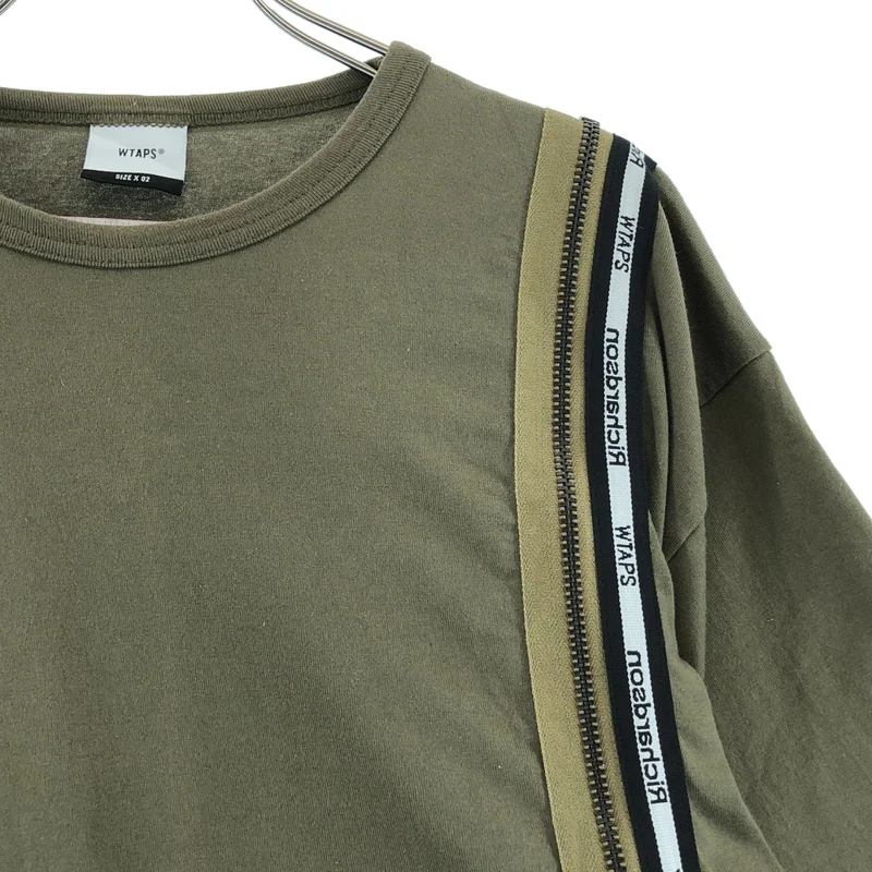 WTAPS / ダブルタップス | × Richardson BIZZ SS／COTTON．RICHARDSON / ロゴ ジップ Tシャツ カットソー | 2 | メンズ