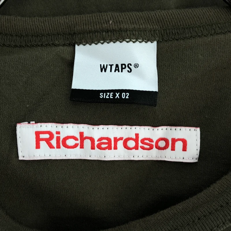 WTAPS / ダブルタップス | × Richardson BIZZ SS／COTTON．RICHARDSON / ロゴ ジップ Tシャツ カットソー | 2 | メンズ