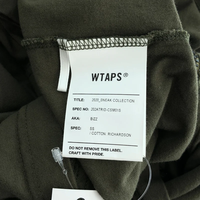 WTAPS / ダブルタップス | × Richardson BIZZ SS／COTTON．RICHARDSON / ロゴ ジップ Tシャツ カットソー | 2 | メンズ