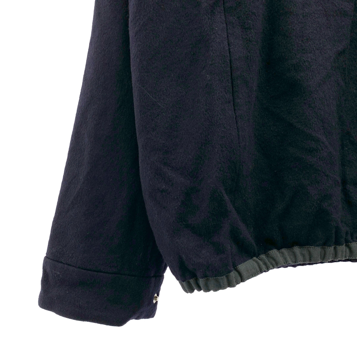 seya. / セヤ | 2024AW | TRACK PULLOVER ウール カシミヤ トラック プルオーバー | 3 | ネイビー | メンズ seya. / セヤ | 2024AW | TRACK PULLOVER ウール カシミヤ トラック