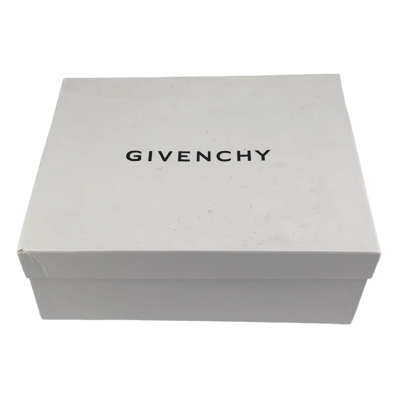 GIVENCHY / ジバンシィ | ハラコ レオパード アンクルストラップ サンダル | 37 1/2 | レディース
