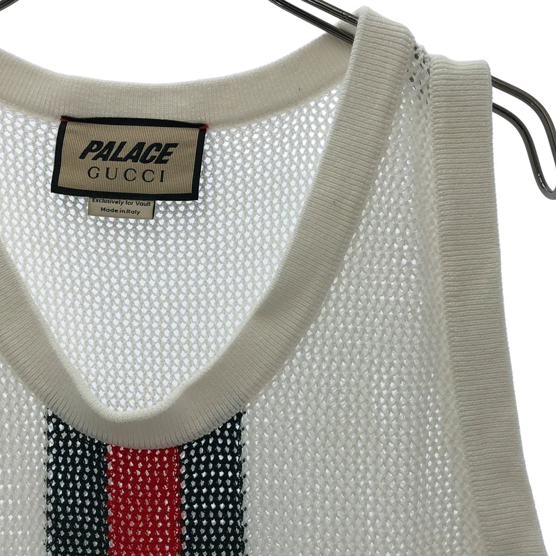 GUCCI / グッチ | × Palace ウェブライン メッシュ トップス  723922 XKCVJ | XS | レディース