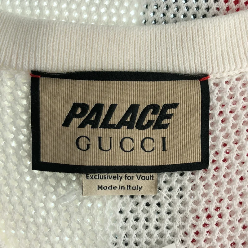GUCCI / グッチ | × Palace ウェブライン メッシュ トップス  723922 XKCVJ | XS | レディース