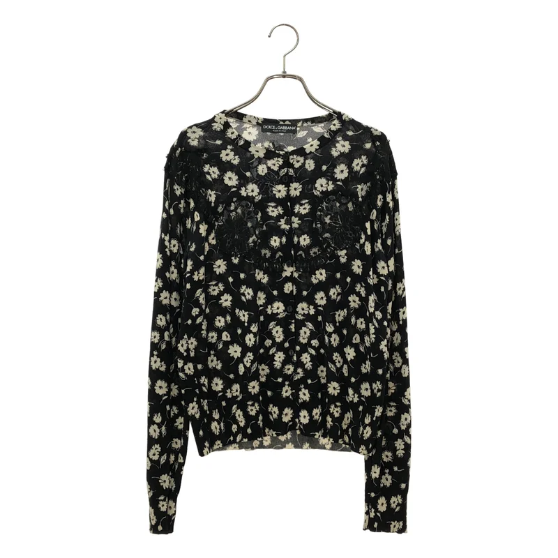 DOLCE＆GABBANA / ドルチェ＆ガッバーナ | カシミヤ シルク レース