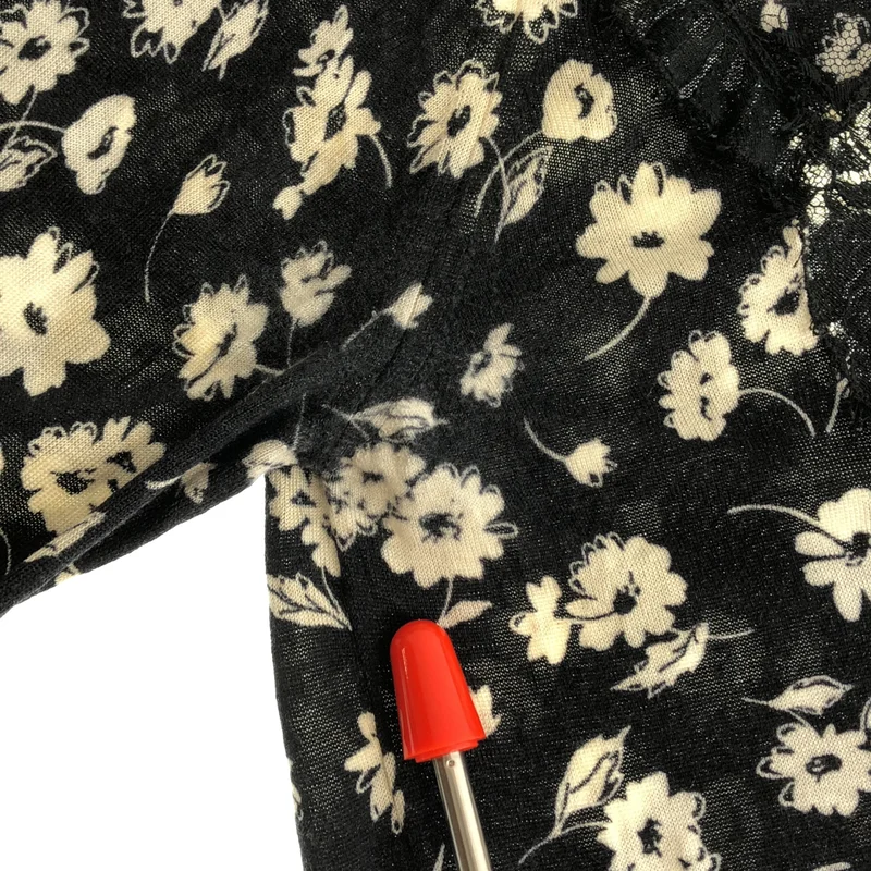 DOLCE＆GABBANA / ドルチェ＆ガッバーナ | カシミヤ シルク レース カーディガン | 46 | レディース