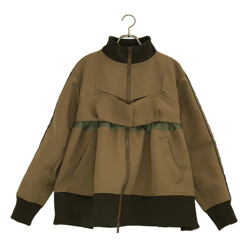 sacai / サカイ | Technical Jersey Zip Up Blouson ブルゾン ジャケット | 1 | レディース