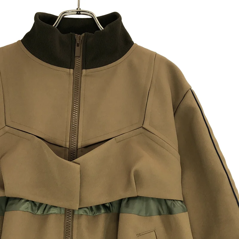 sacai / サカイ | Technical Jersey Zip Up Blouson ブルゾン ジャケット | 1 | レディース