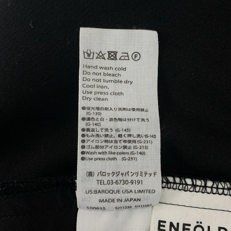 ENFOLD / エンフォルド | EGG PANTS / ポリエステル テーパード エッグ パンツ | 38 | レディース