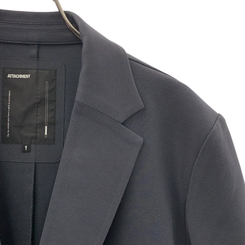 ATTACHMENT / アタッチメント | 2020AW | コットン ハイストレッチツイル テーラードジャケット | 1 | メンズ