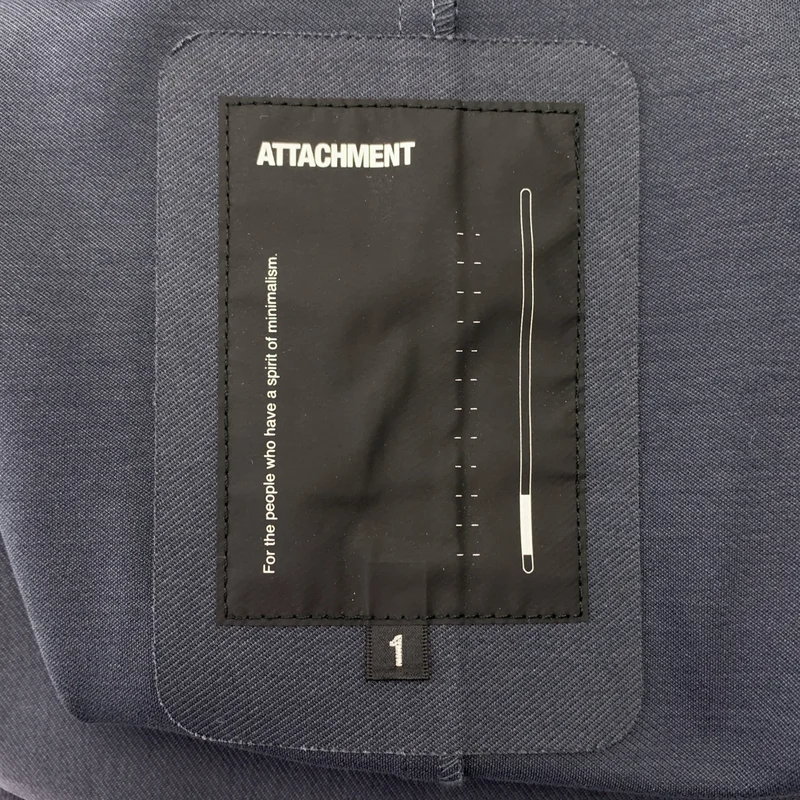 ATTACHMENT / アタッチメント | 2020AW | コットン ハイストレッチツイル テーラードジャケット | 1 | メンズ