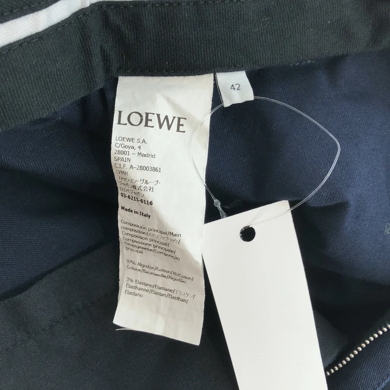 LOEWE / ロエベ | PUZZLE TROUSER / コットン パズルトラウザーズ | 42 | メンズ