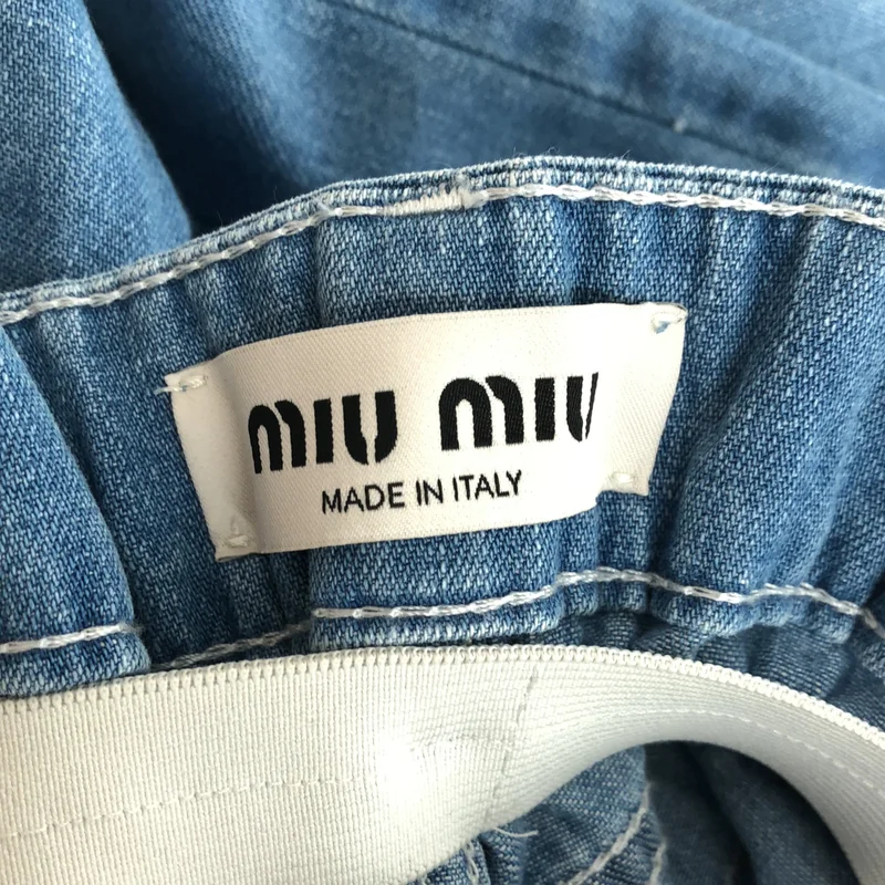 miu miu / ミュウミュウ | 2022AW | デニムイージーパンツ | 25