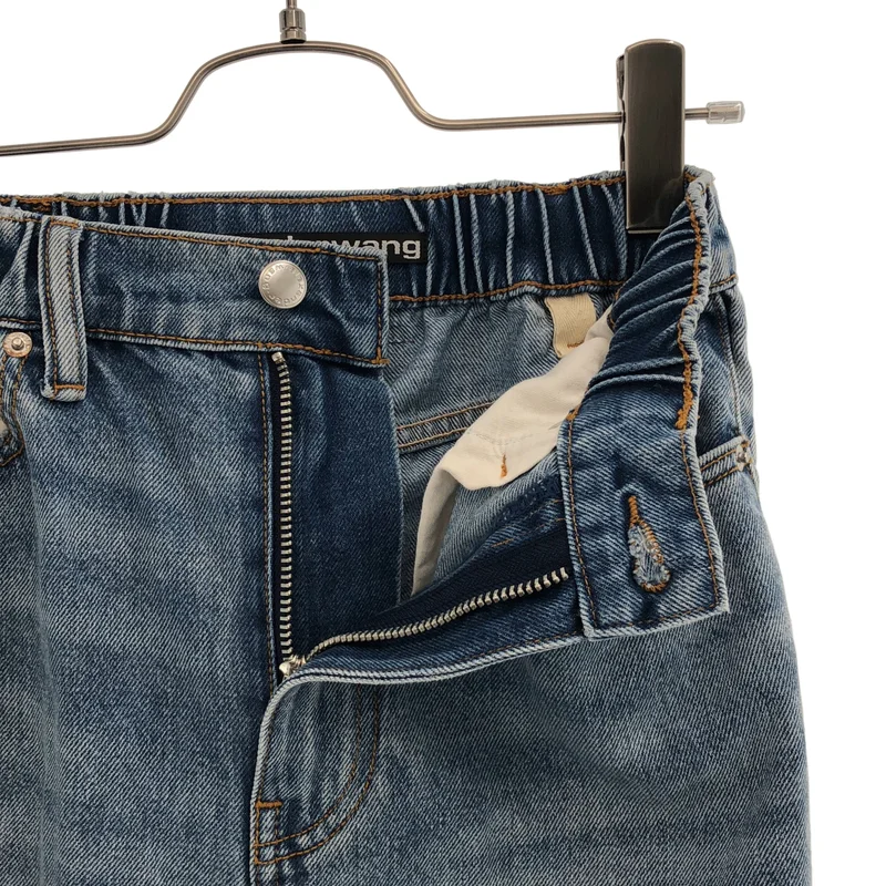ALEXANDER WANG / アレキサンダーワン | ロゴエンボス バルーン デニム パンツ | 23 | レディース