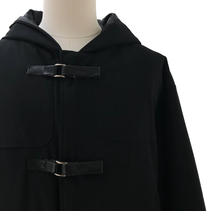 PRADA / プラダ | ポリエステル ダウン ダッフルコート SGV126 | XL | メンズ