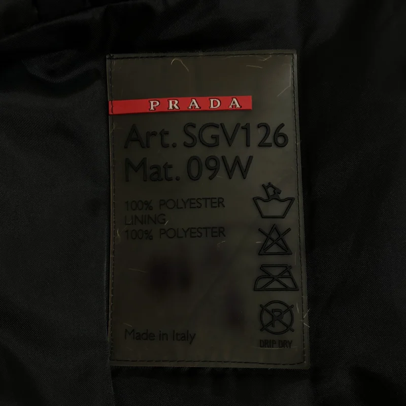 PRADA / プラダ | ポリエステル ダウン ダッフルコート SGV126 | XL | メンズ