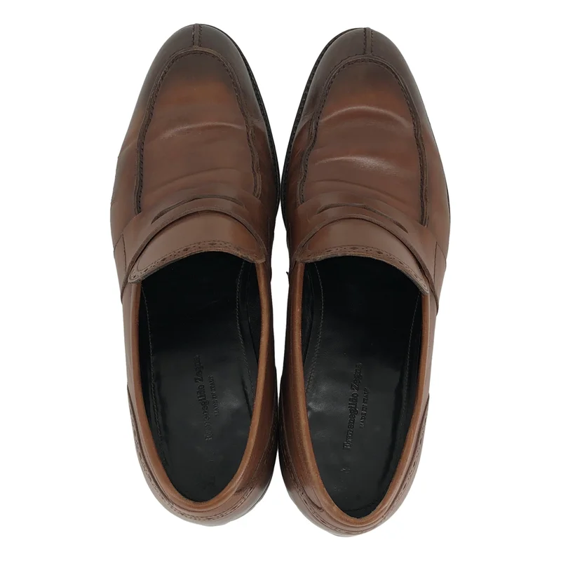 Ermenegildo Zegna / エルメネジルドゼニア | コインローファー | 10 | メンズ