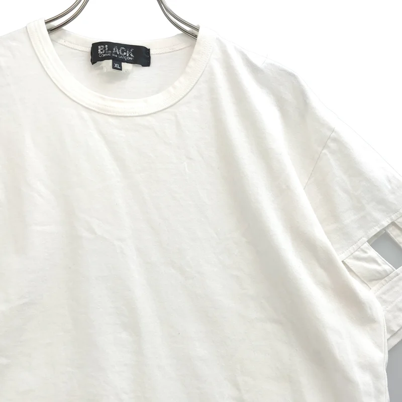 BLACK COMME des GARCONS / ブラックコムデギャルソン | 2013SS | カットアウト Tシャツ | XL | メンズ