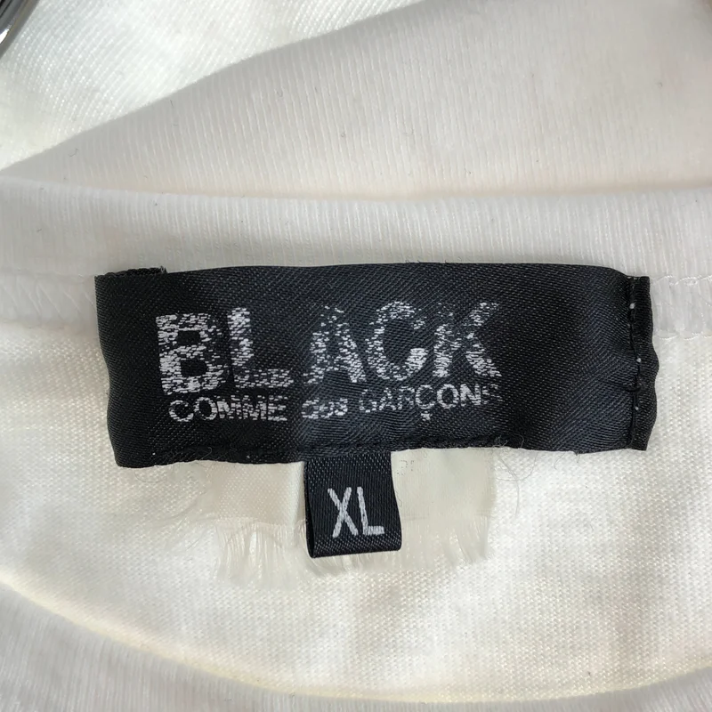 BLACK COMME des GARCONS / ブラックコムデギャルソン | 2013SS | カットアウト Tシャツ | XL | メンズ