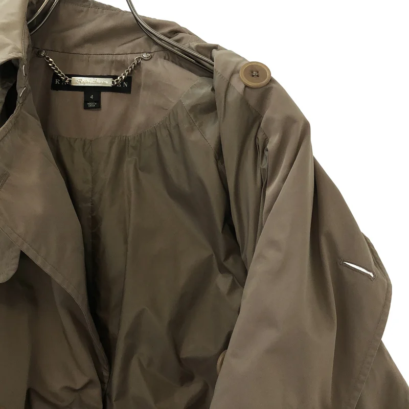 RALPH LAUREN / ラルフローレン | ポリエステル トレンチコート | 4 | レディース