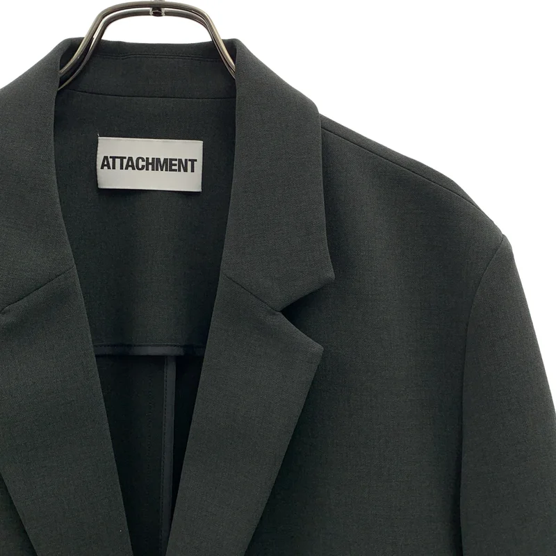ATTACHMENT / アタッチメント | PE STRETCH DOUBLE CLOTH 2B JACKET / ストレッチ ダブルクロス テーラードジャケット | 1 | メンズ